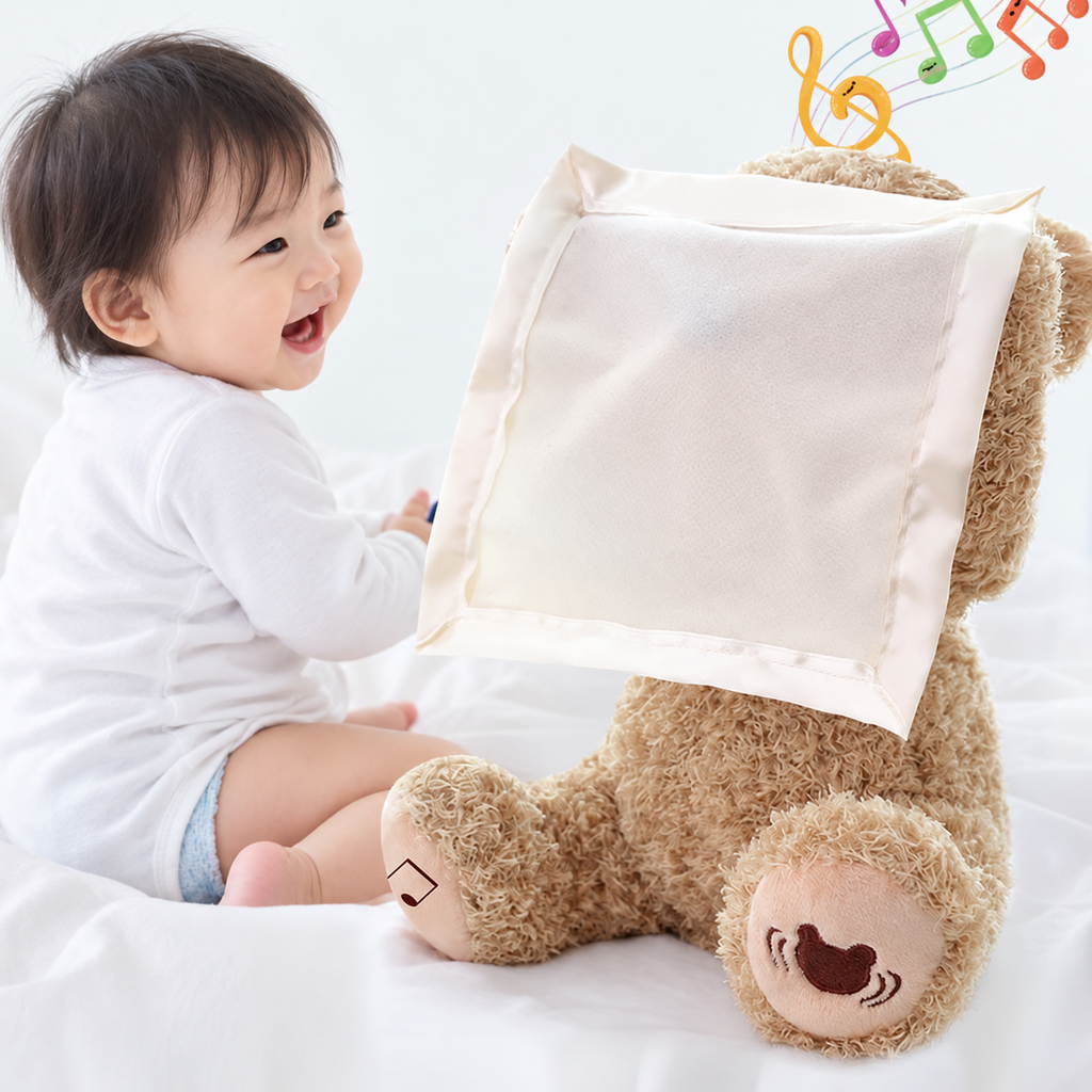 いないいないばあテディベア – インタラクティブぬいぐるみ