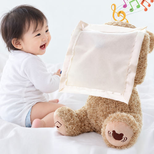 いないいないばあテディベア – インタラクティブぬいぐるみ
